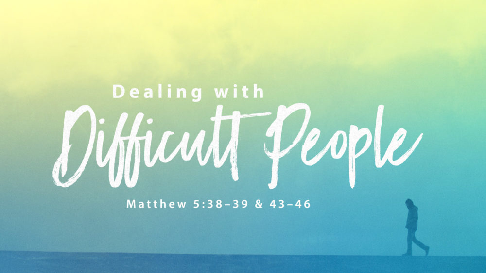 Dealing with Difficult People Image
